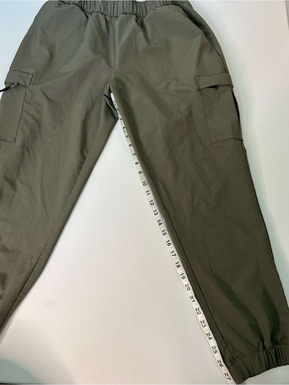 Mondetta Olive Green Cargo Joggers XL Performance Stretch Athleisure Pants - Picture 6 of 8
